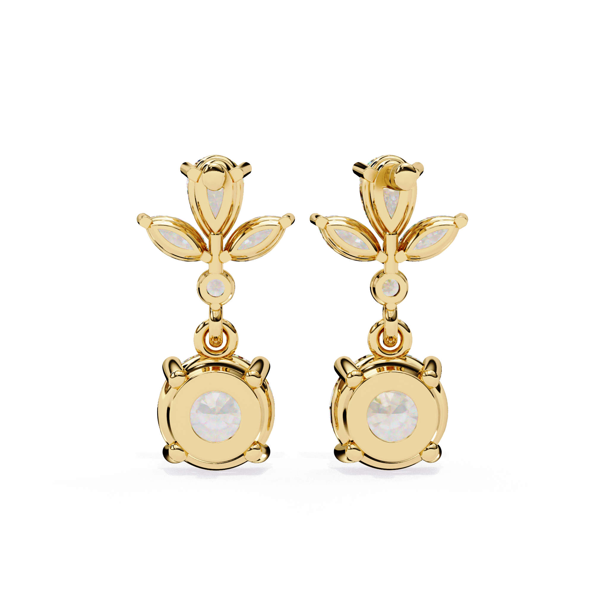 Samantha Solitaire Earring