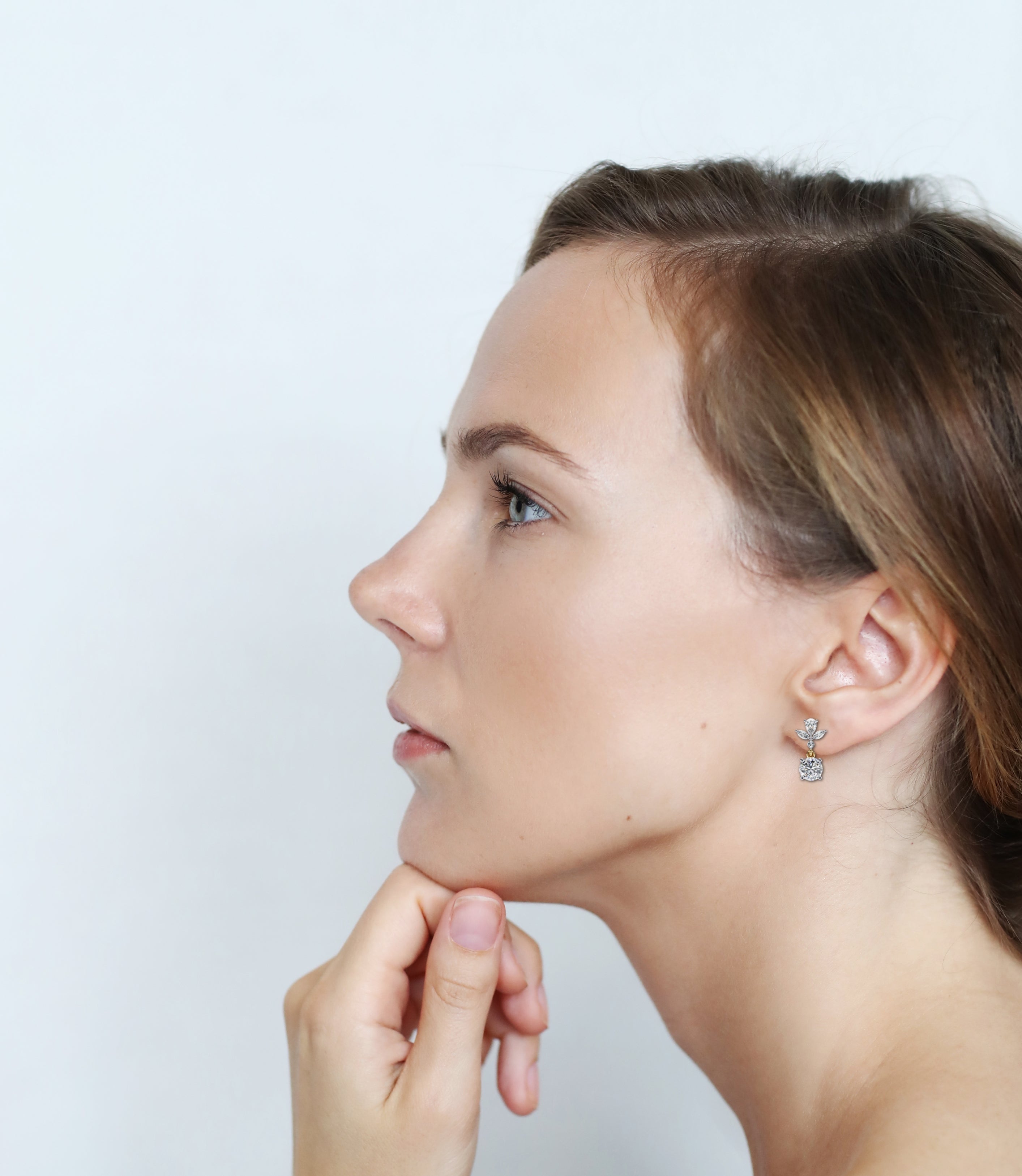 Samantha Solitaire Earring