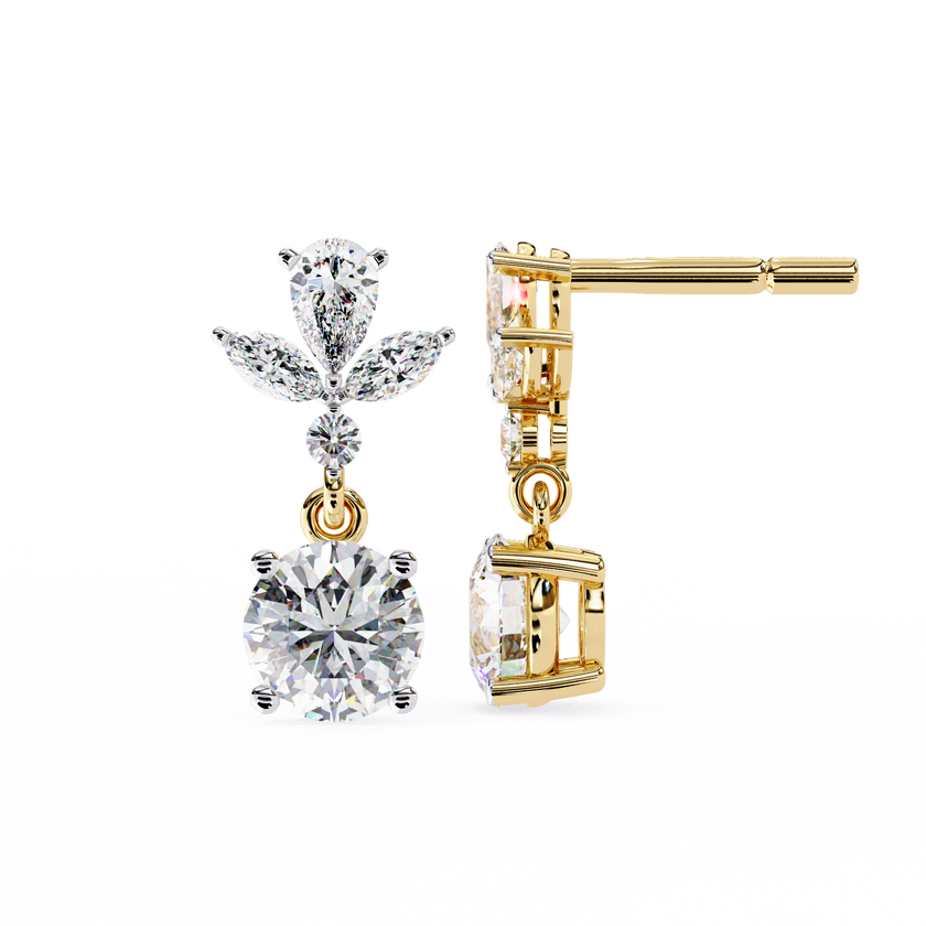 Samantha Solitaire Earring