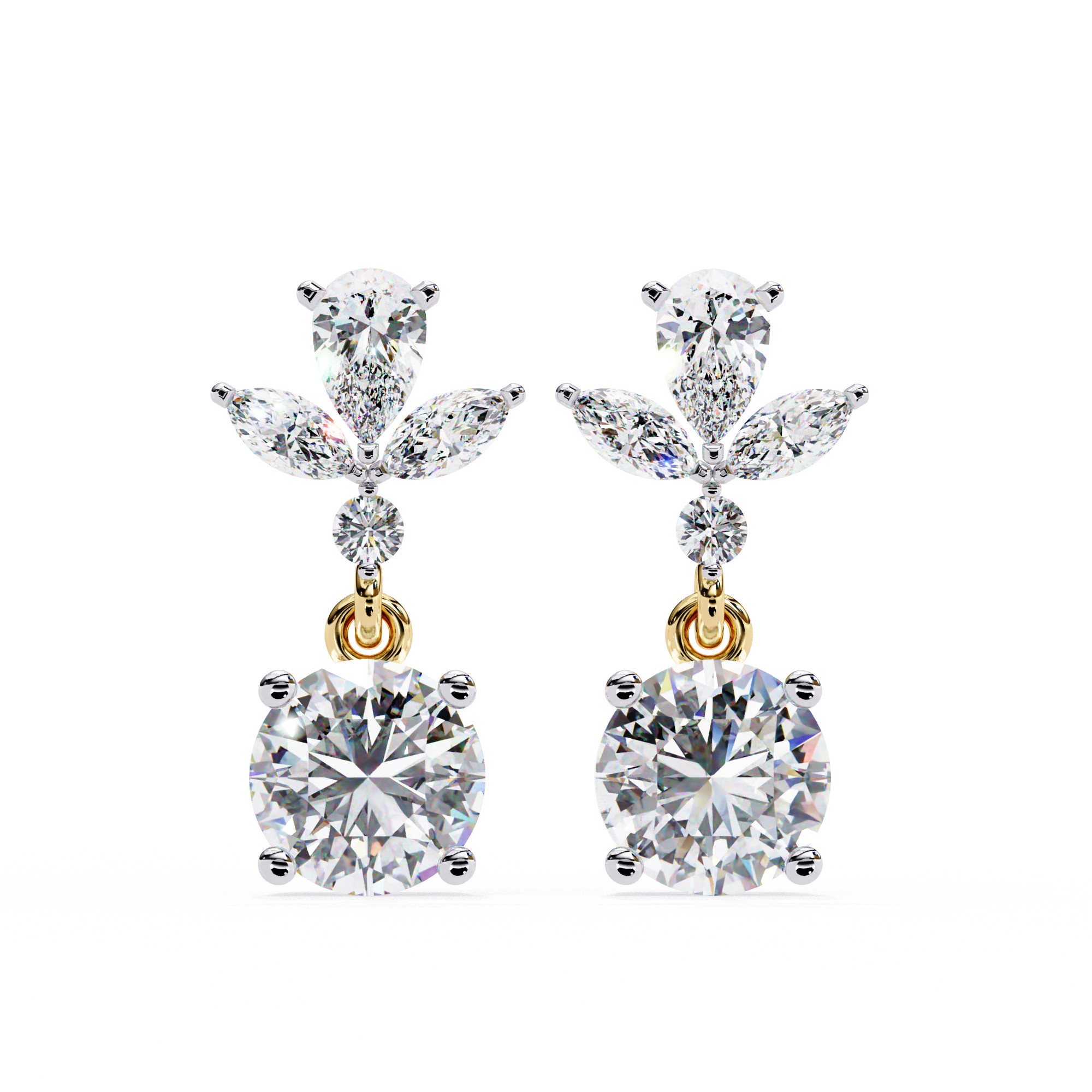 Samantha Solitaire Earring