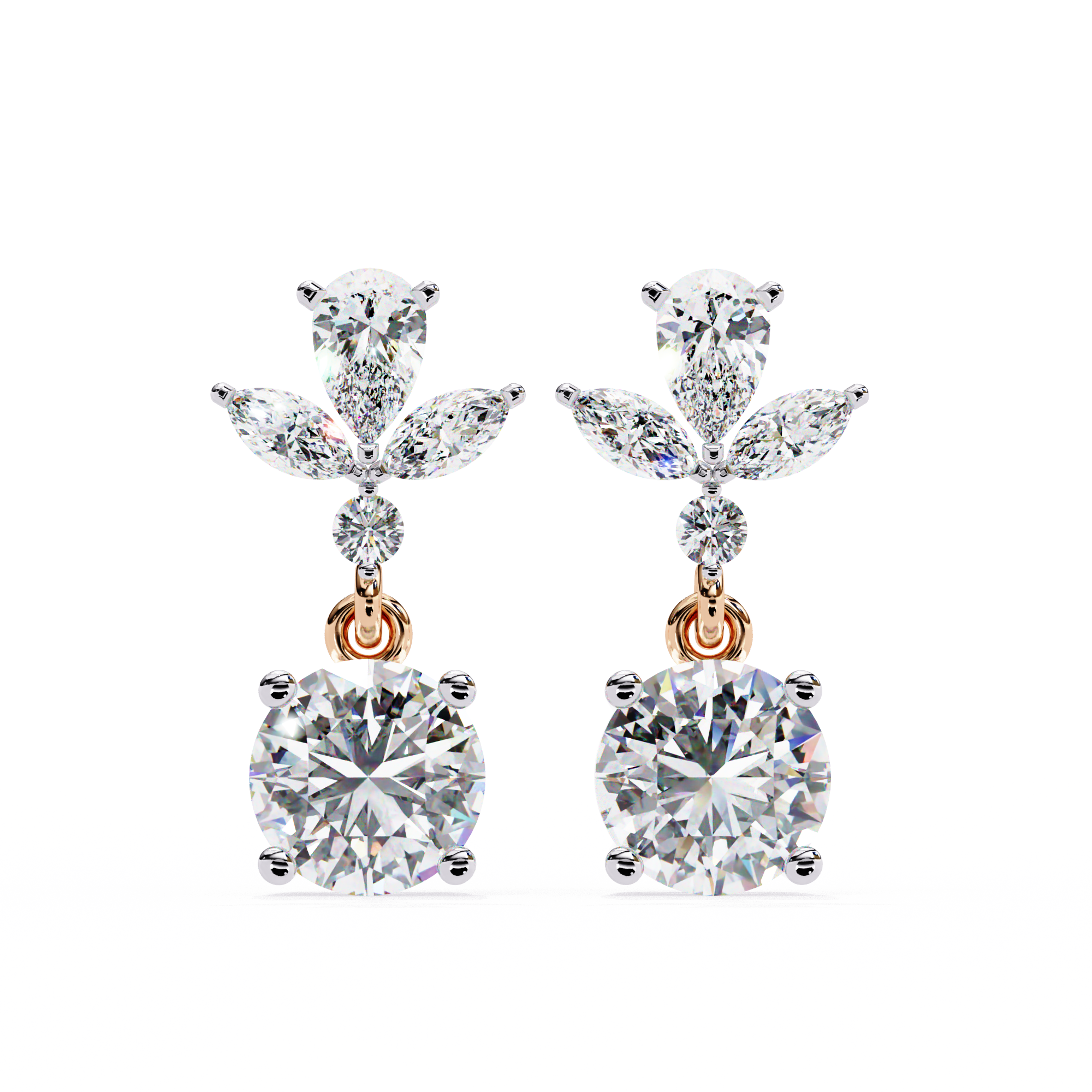 Samantha Solitaire Earring