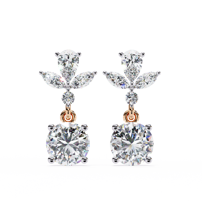 Samantha Solitaire Earring