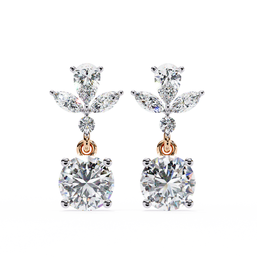 Samantha Solitaire Earring