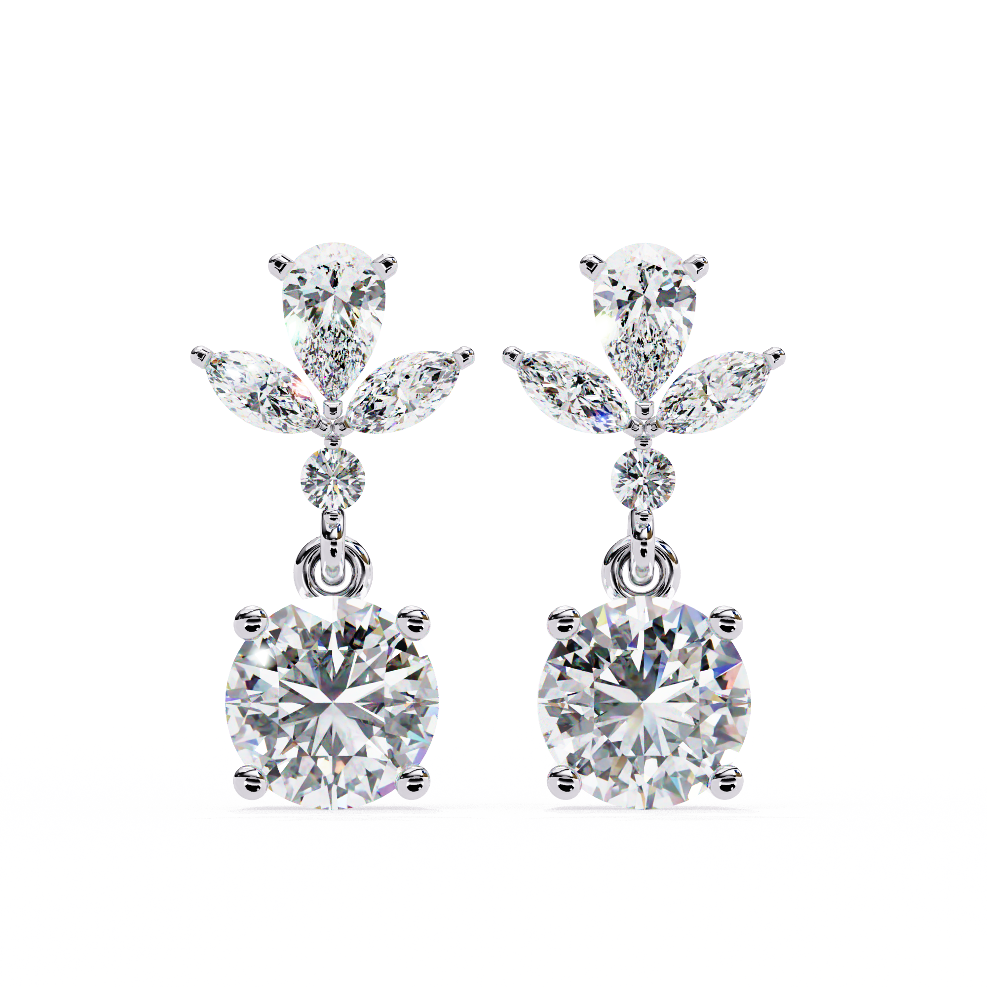 Samantha Solitaire Earring