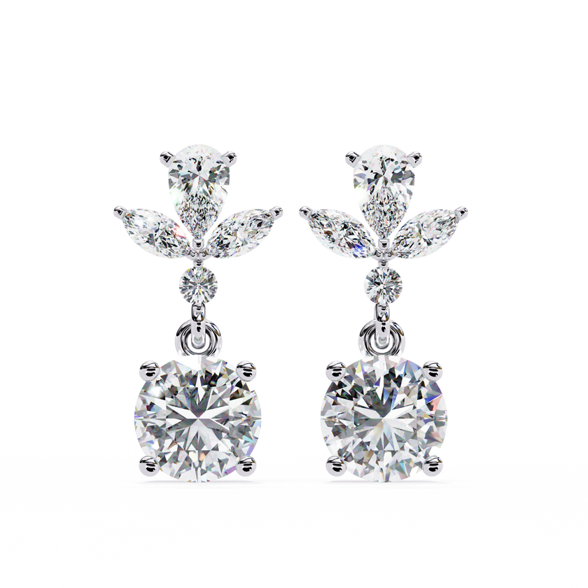 Samantha Solitaire Earring