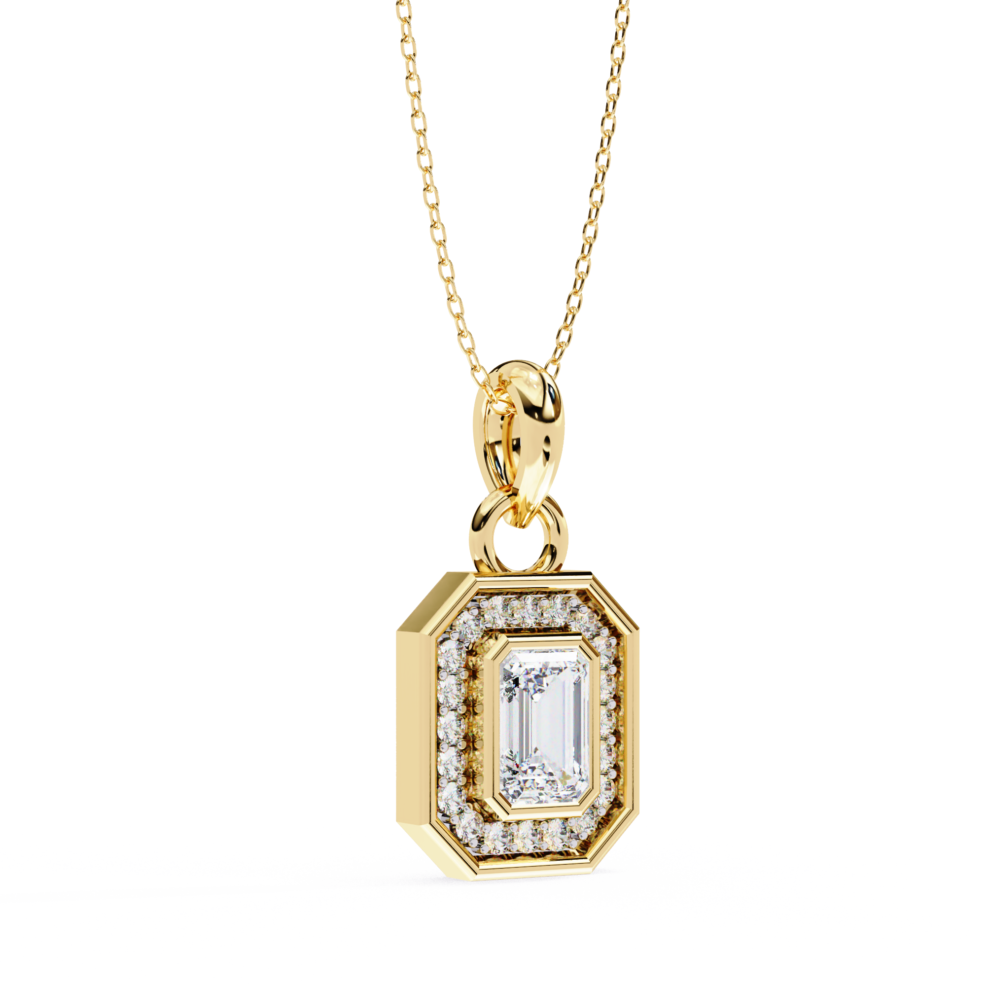 Cassandra Solitaire  Pendant