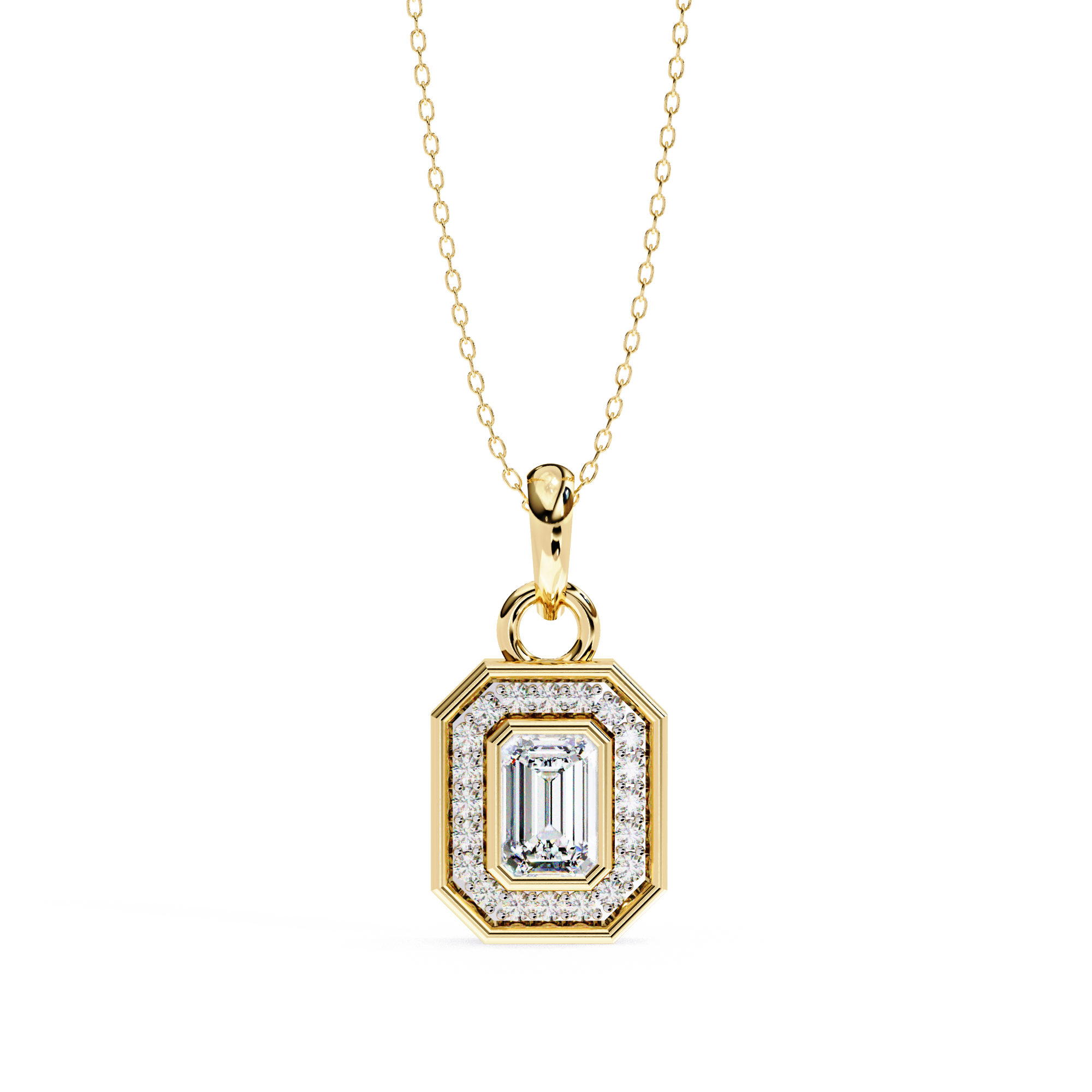 Cassandra Solitaire  Pendant