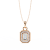 Cassandra Solitaire  Pendant