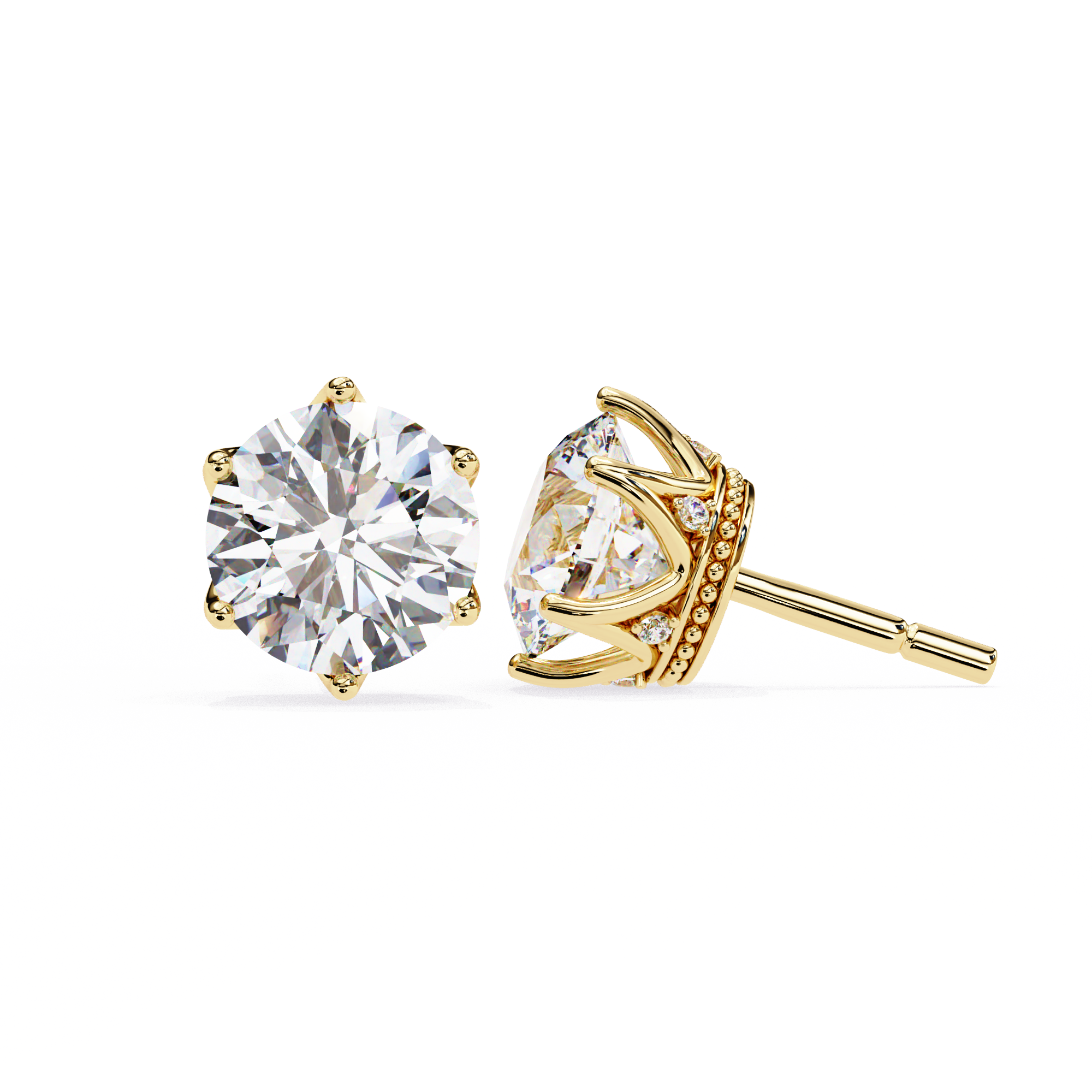 Evianna Solitaire Earring