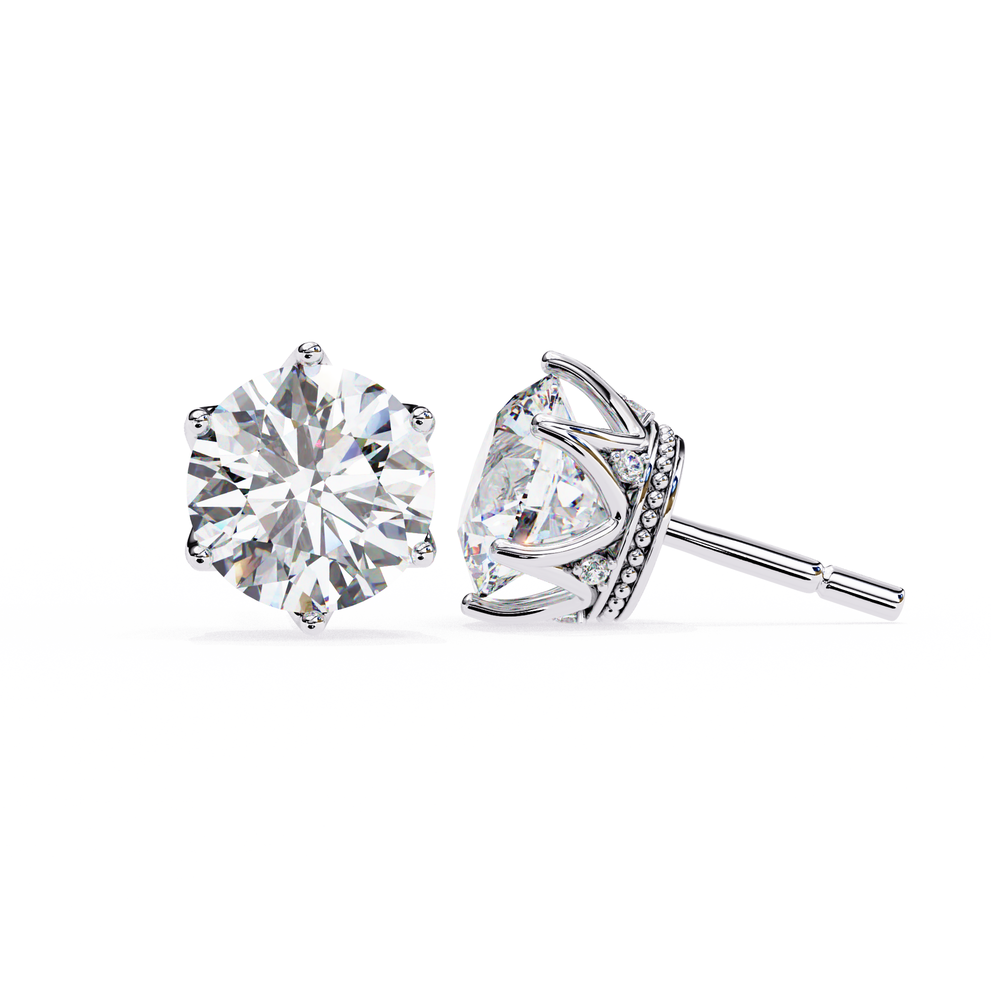 Evianna Solitaire Earring