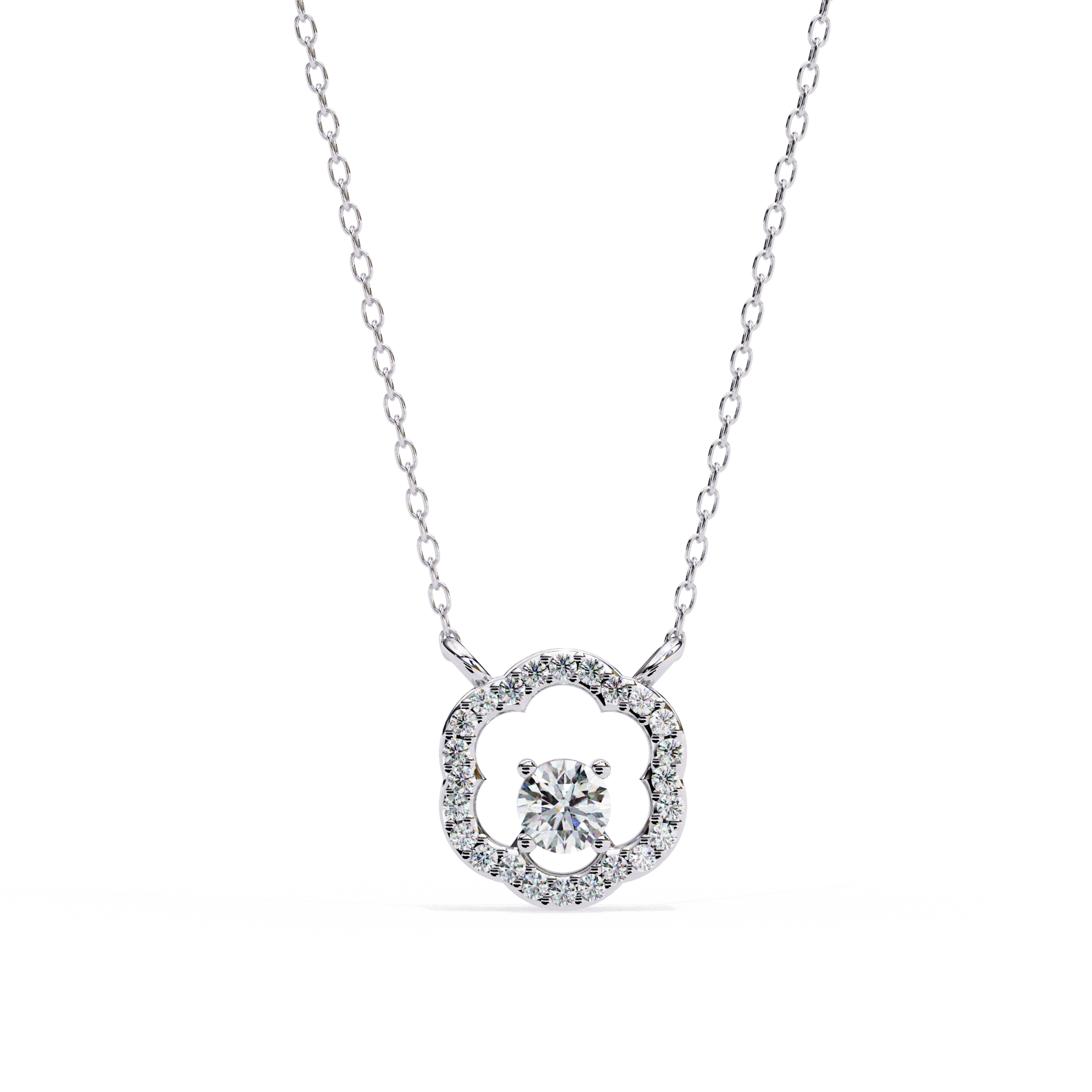 Bijou Solitaire  Pendant