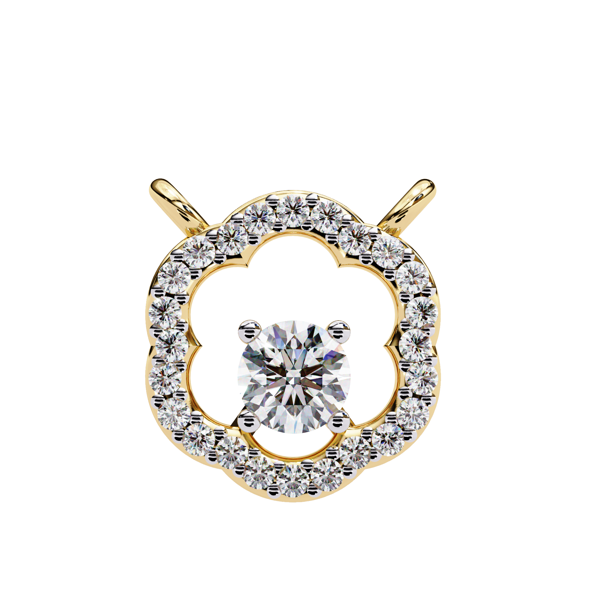 Bijou Solitaire  Pendant