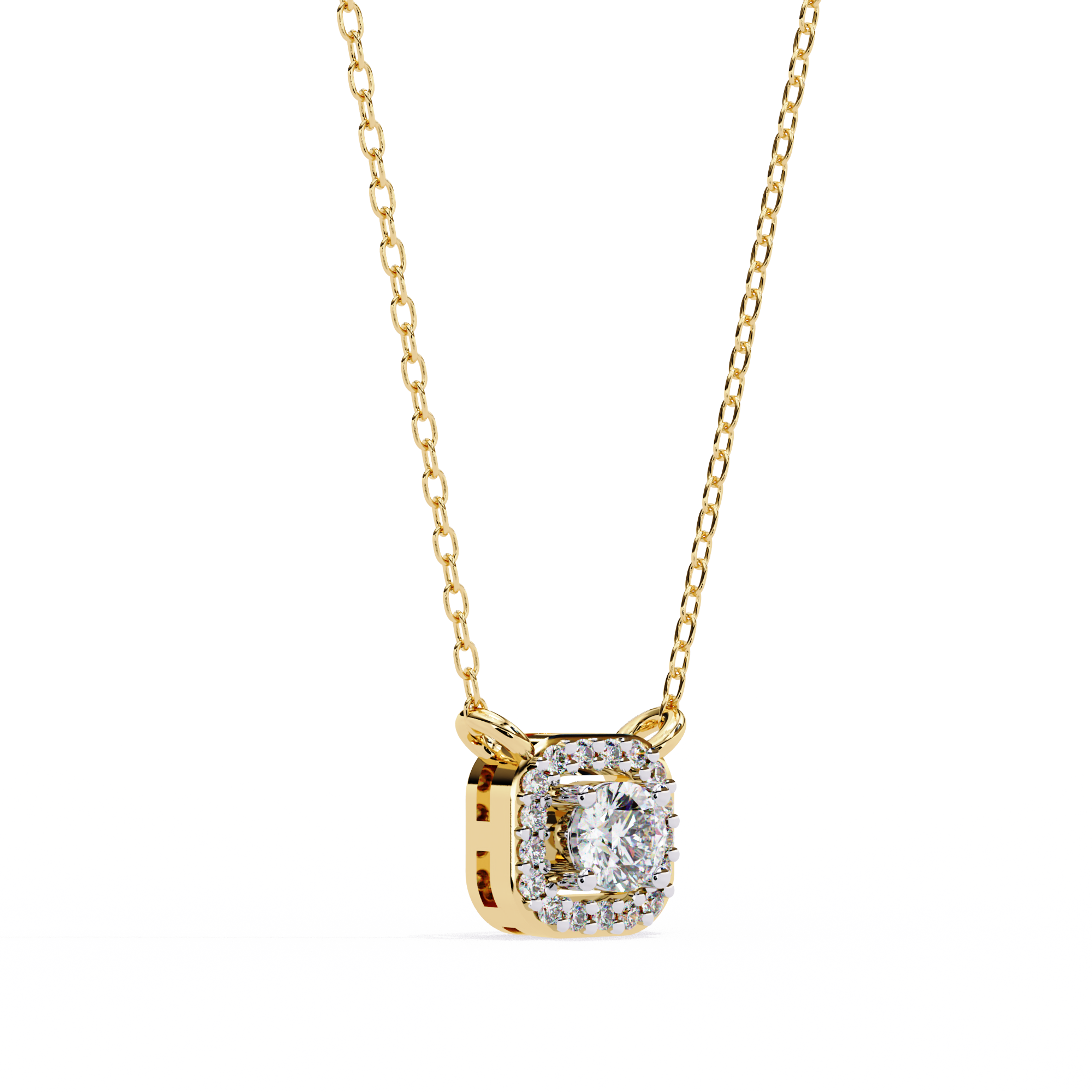 Brigitte Solitaire  Pendant