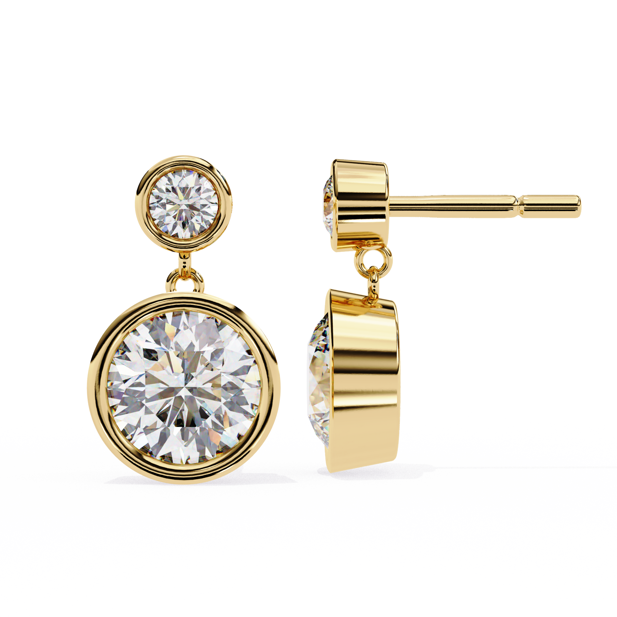 Vivienne Solitaire Earring