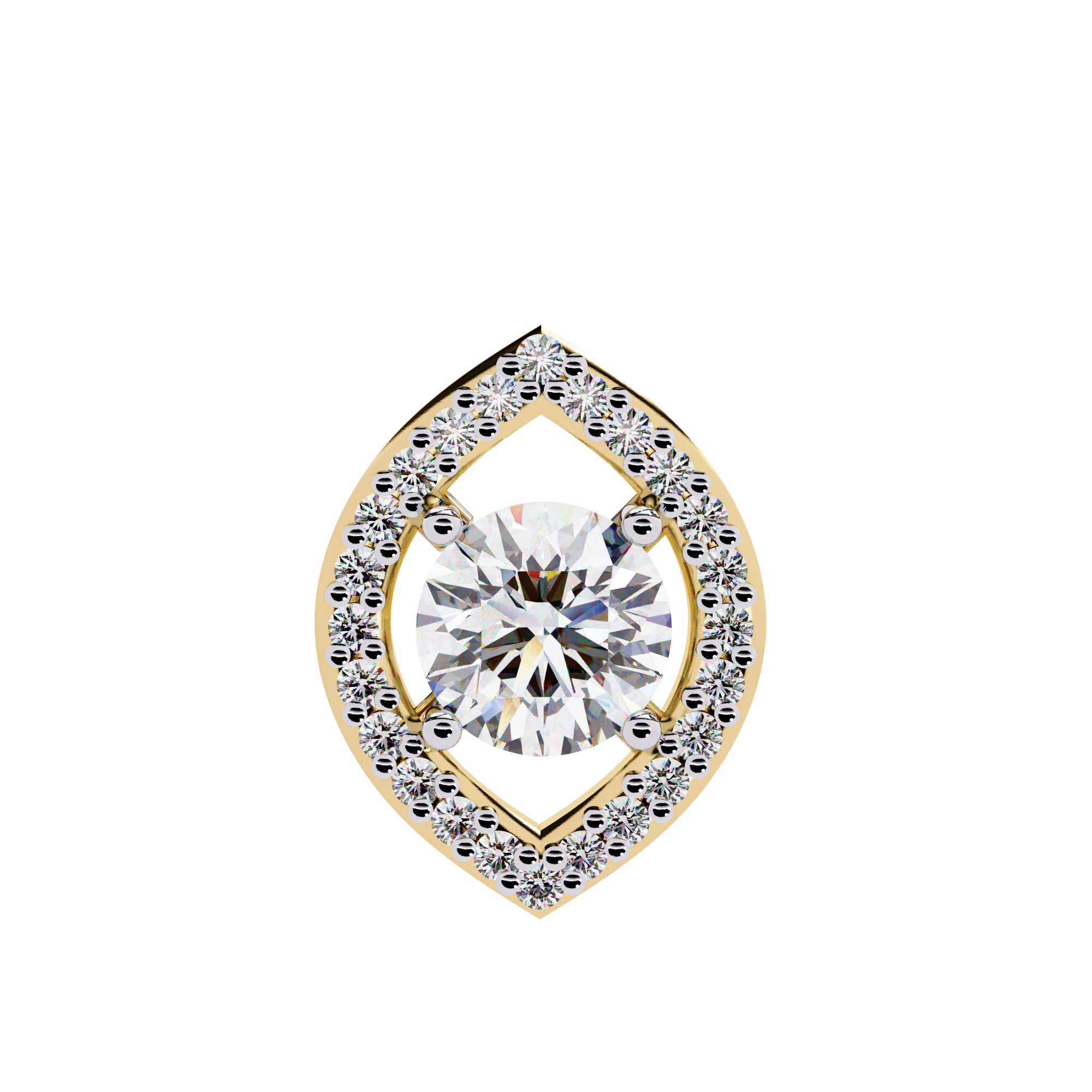 Camilla Solitaire  Pendant
