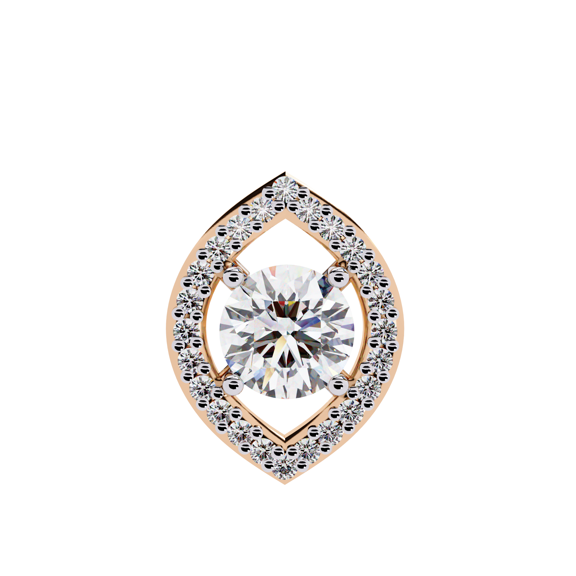Camilla Solitaire  Pendant