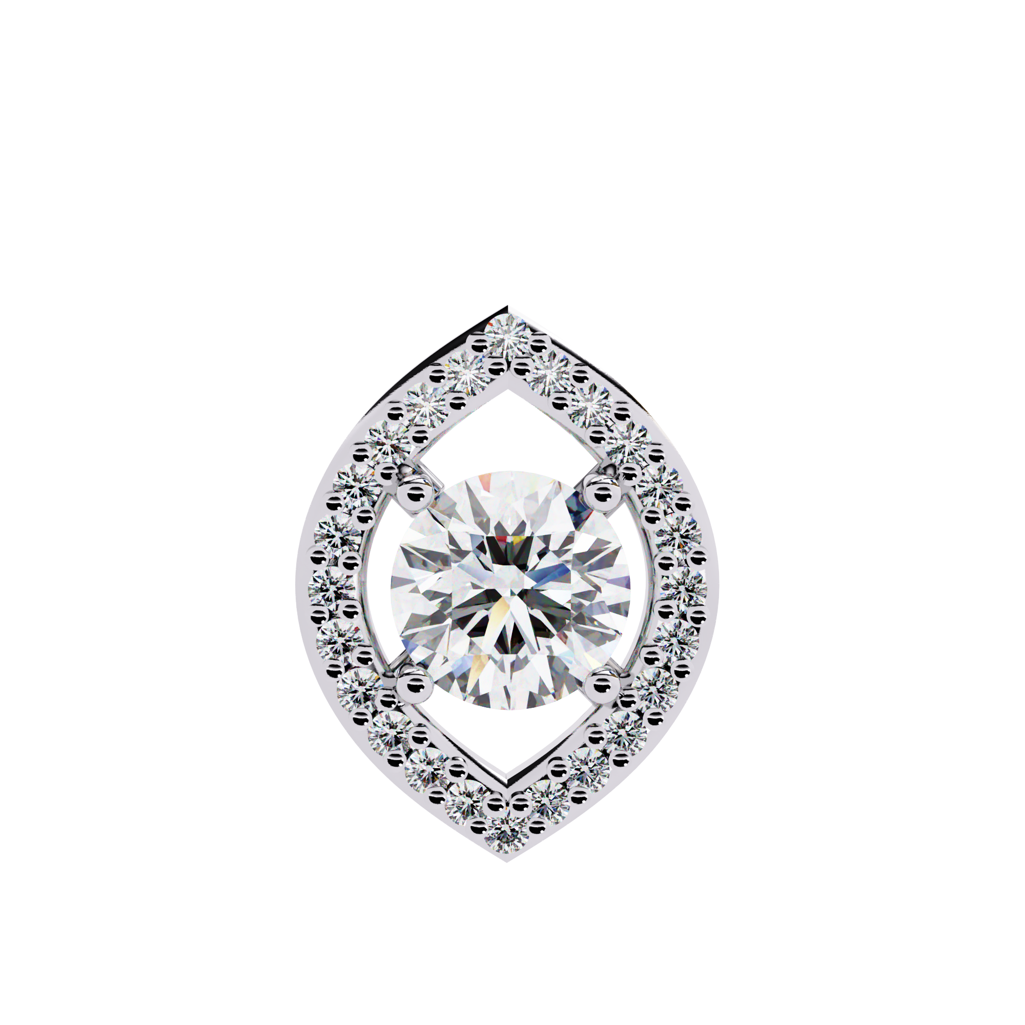 Camilla Solitaire  Pendant