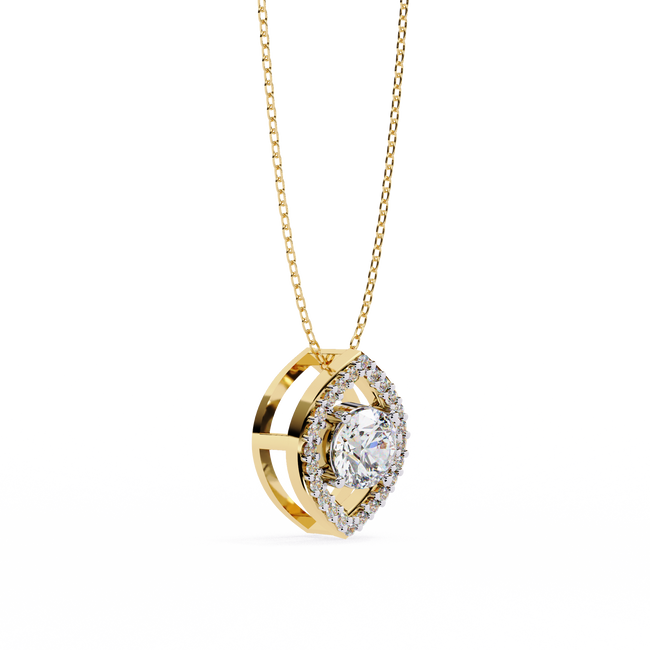 Camilla Solitaire  Pendant