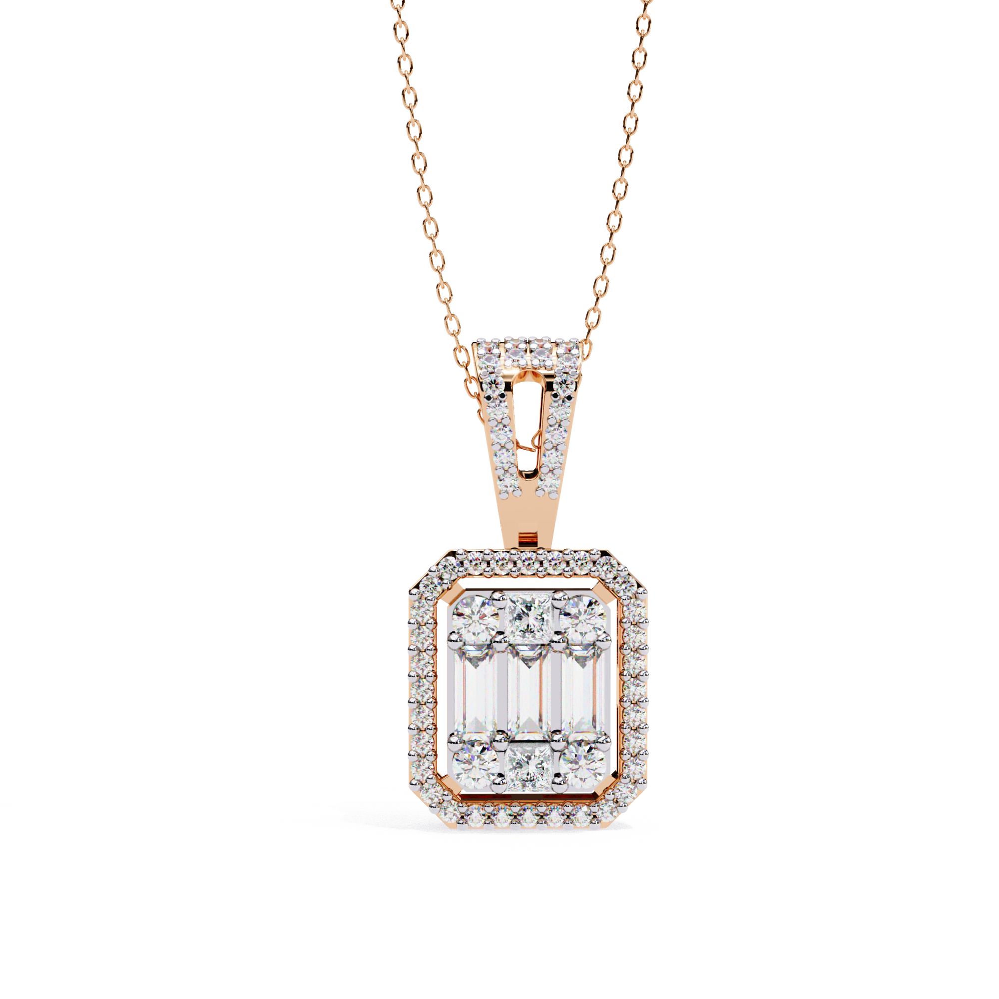 Camille Diamond Pendant