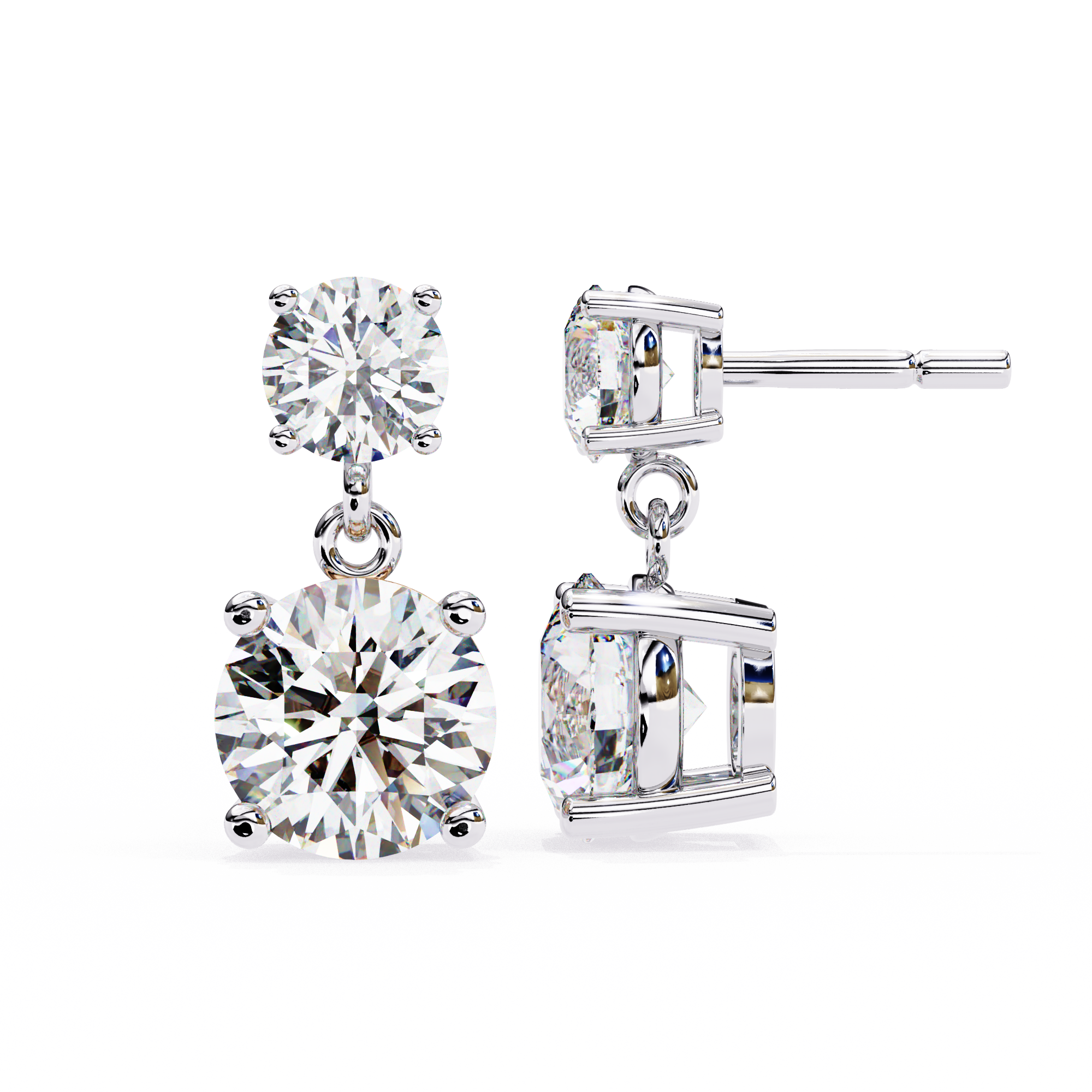 Gabriella Solitaire Earring