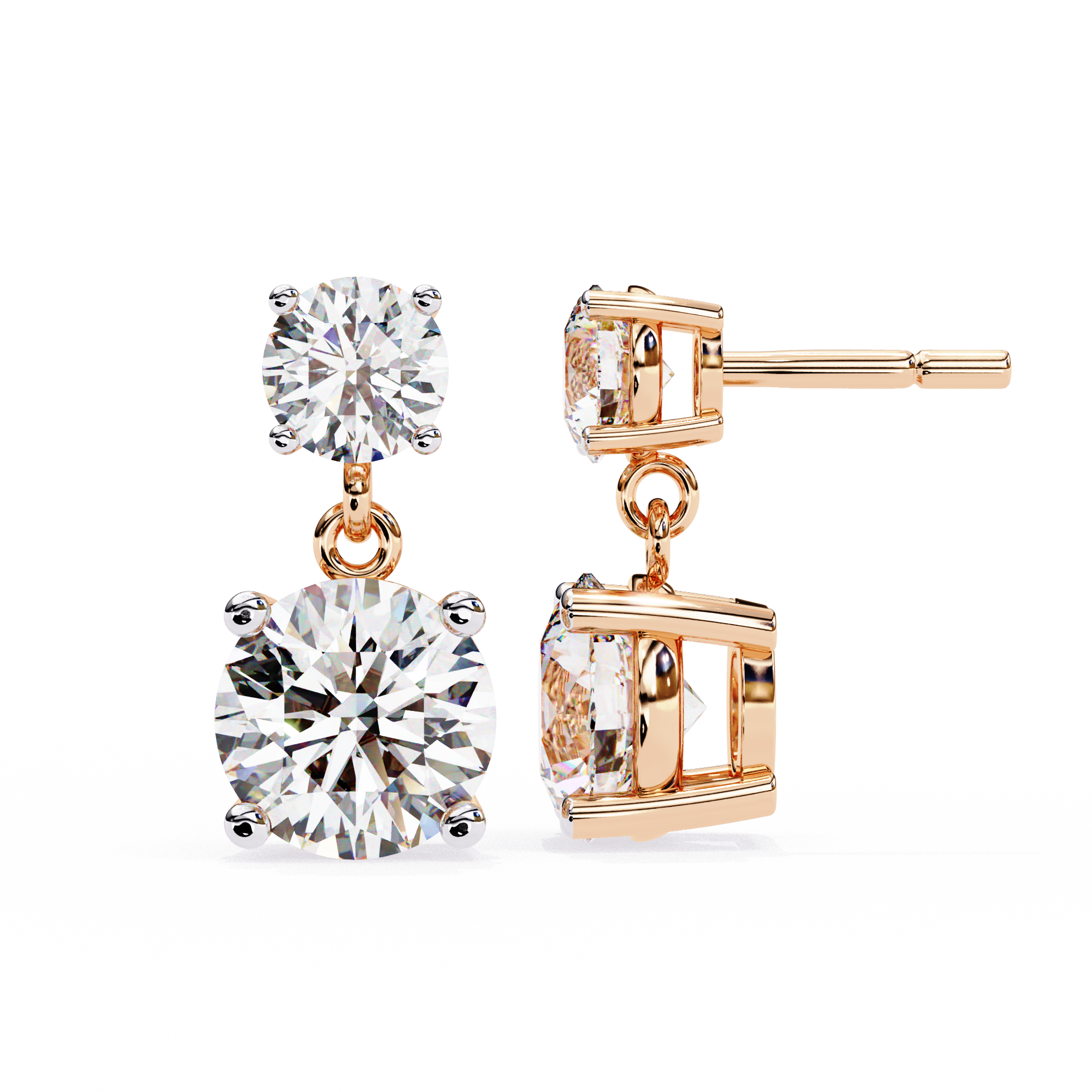 Gabriella Solitaire Earring