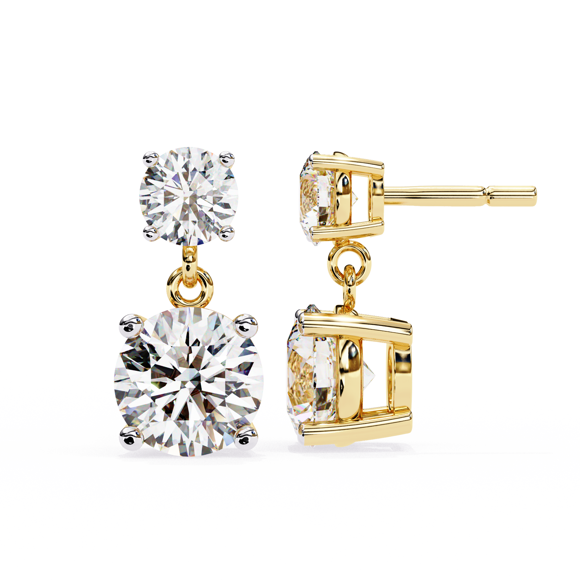 Gabriella Solitaire Earring
