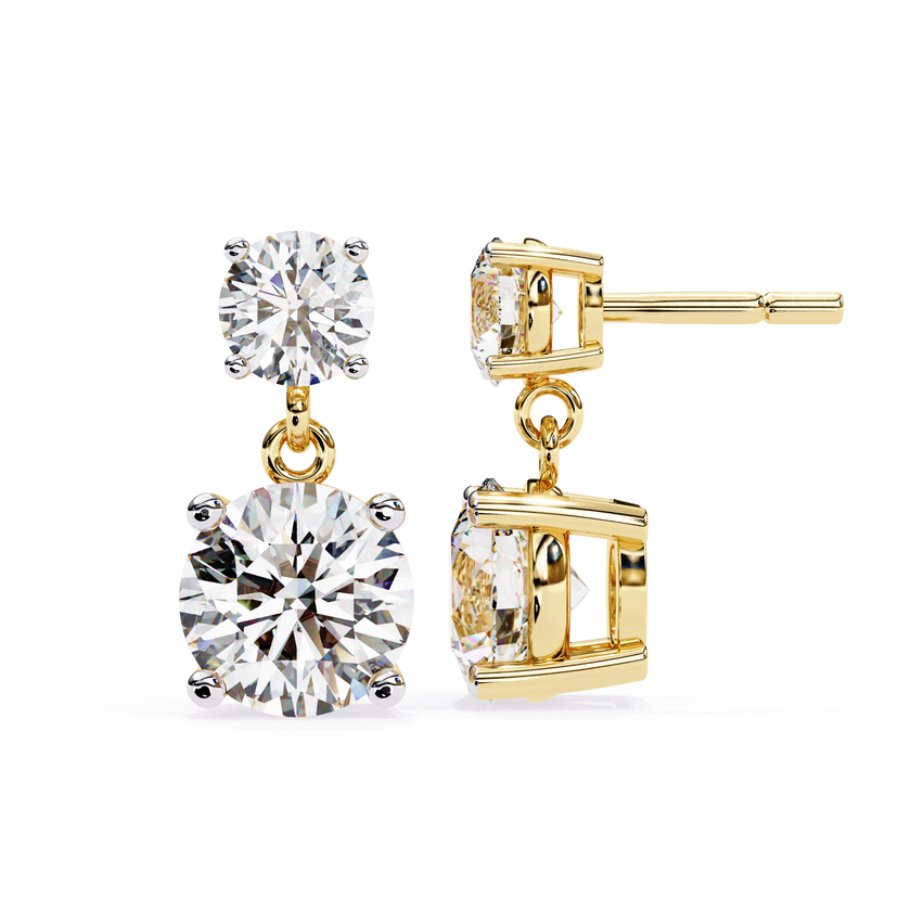 Gabriella Solitaire Earring
