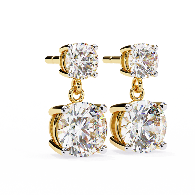 Gabriella Solitaire Earring