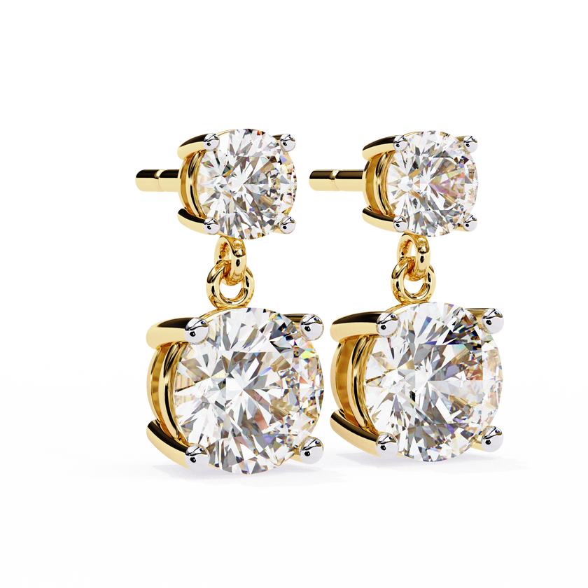 Gabriella Solitaire Earring