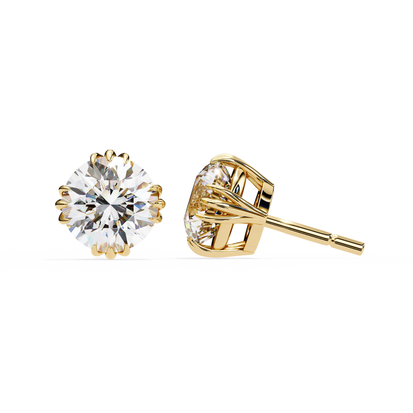 Genevieve Solitaire Earring