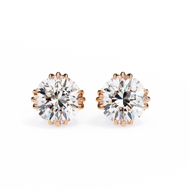 Genevieve Solitaire Earring