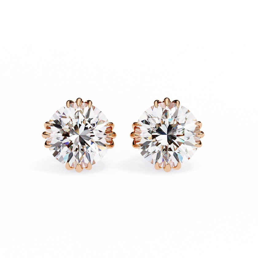 Genevieve Solitaire Earring