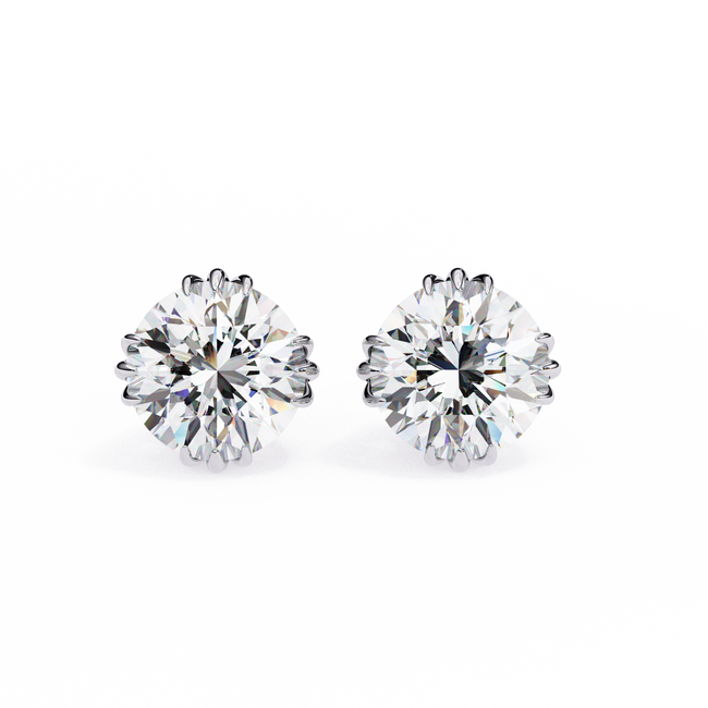 Genevieve Solitaire Earring