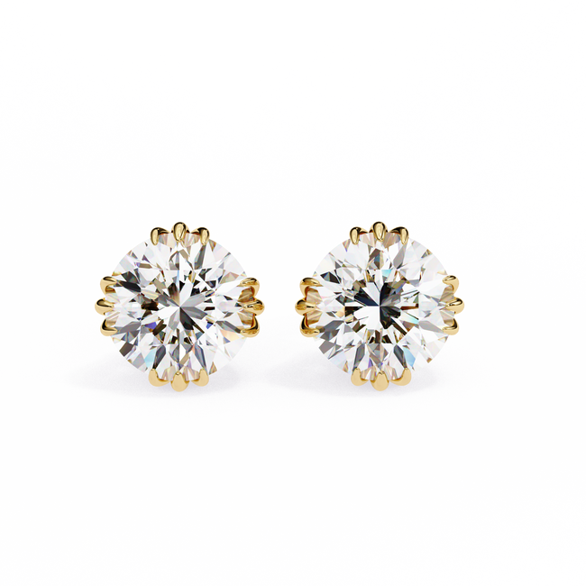 Genevieve Solitaire Earring