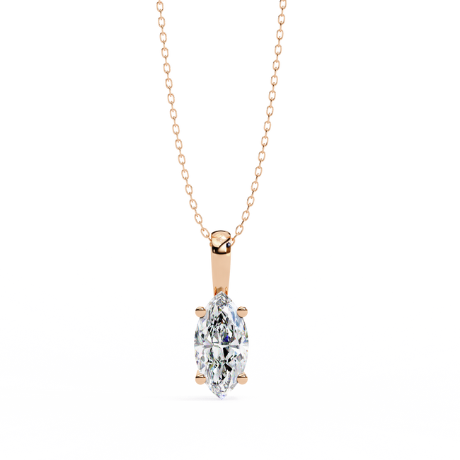 Evangeline Solitaire Pendant
