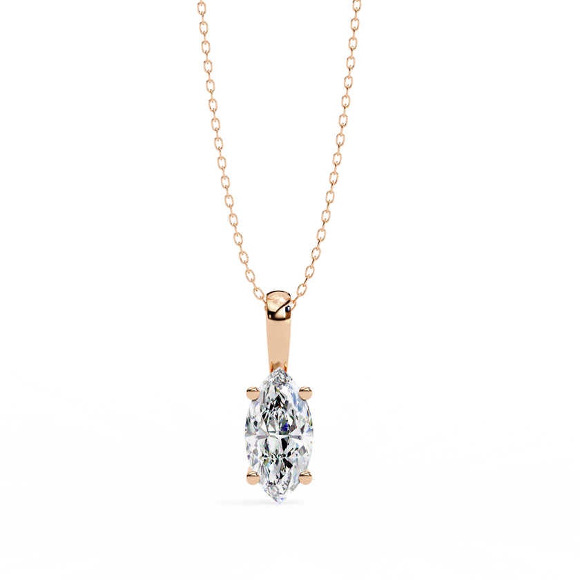 Evangeline Solitaire Pendant