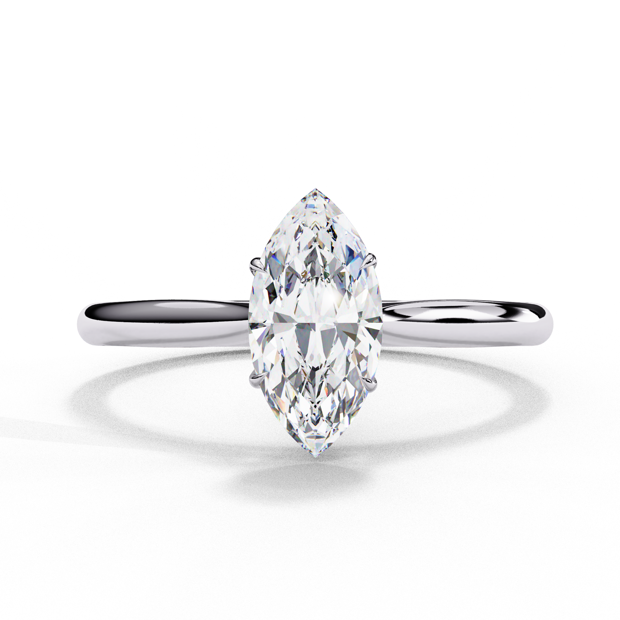 Primrose Solitaire Ring