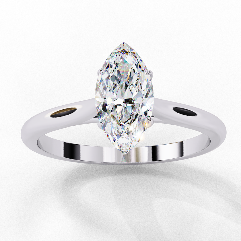 Primrose Solitaire Ring