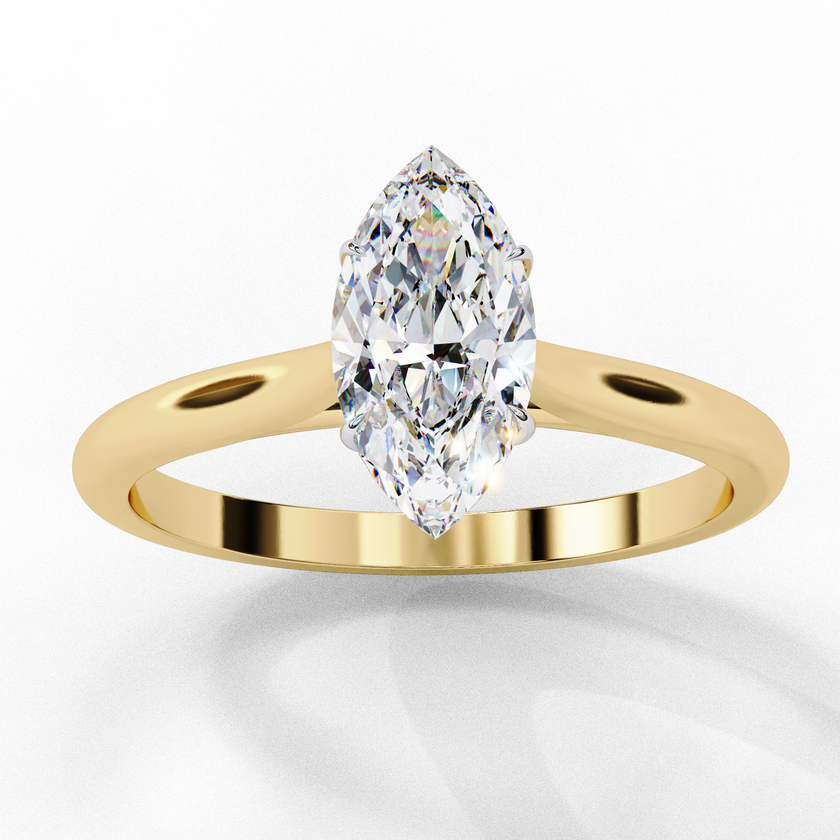 Primrose Solitaire Ring