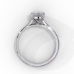 Poppy Solitaire Ring