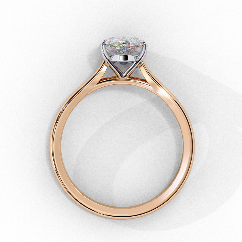 Poppy Solitaire Ring