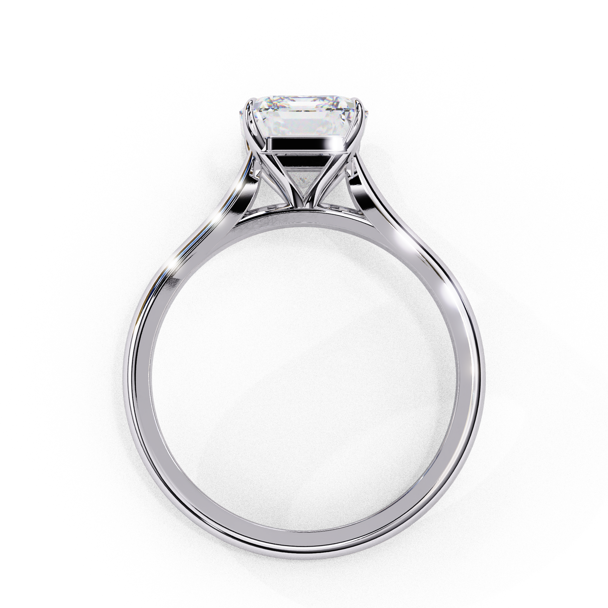 Lily Solitaire Ring