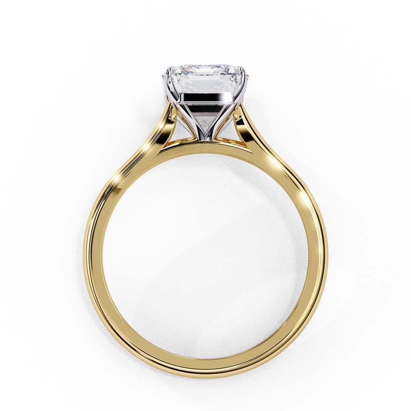 Lily Solitaire Ring