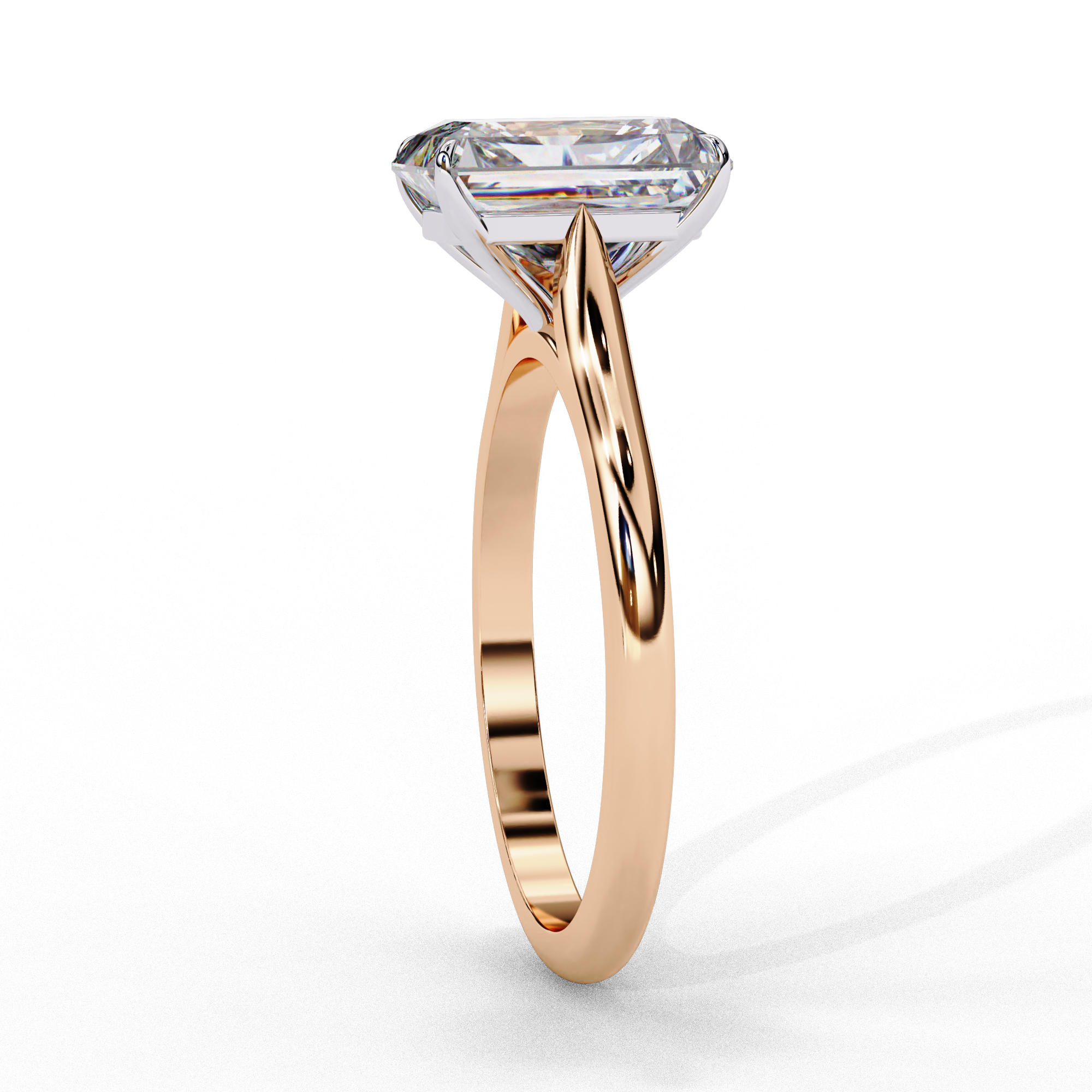Lily Solitaire Ring