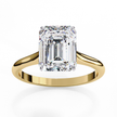 Lily Solitaire Ring