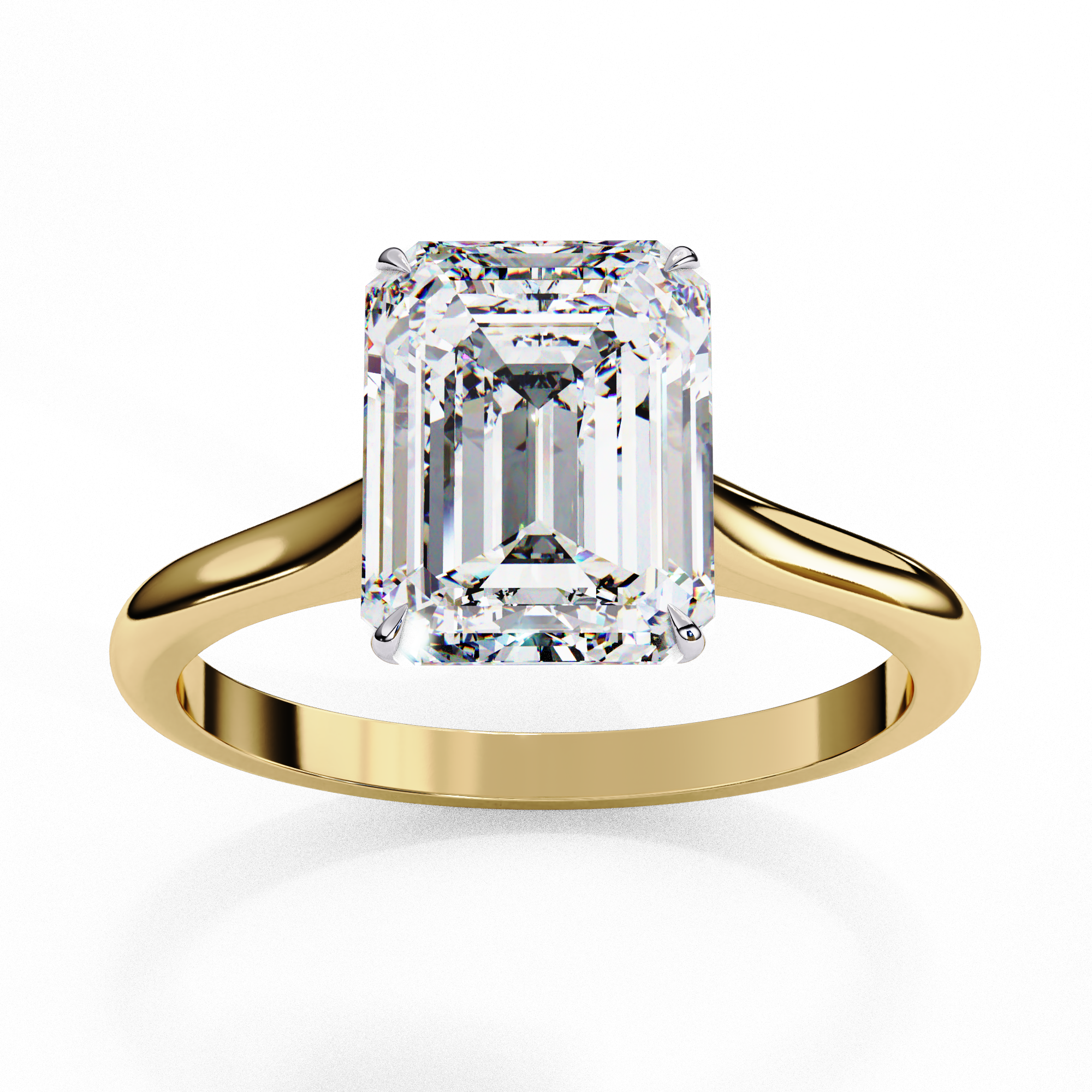 Lily Solitaire Ring