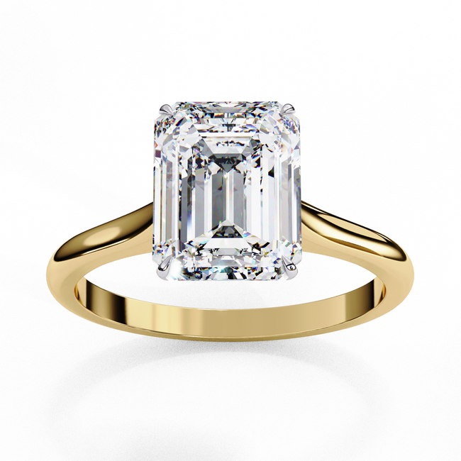 Lily Solitaire Ring