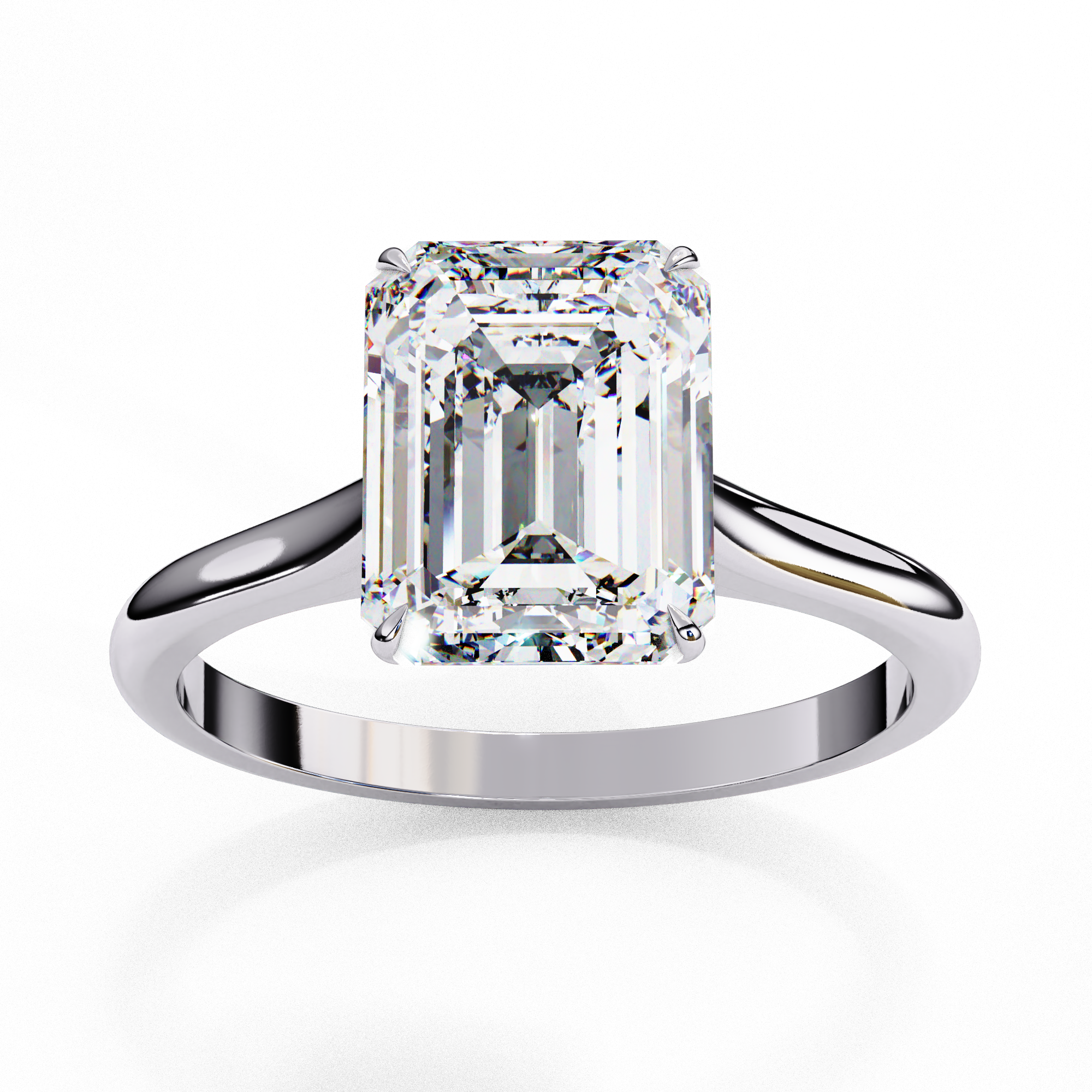 Lily Solitaire Ring