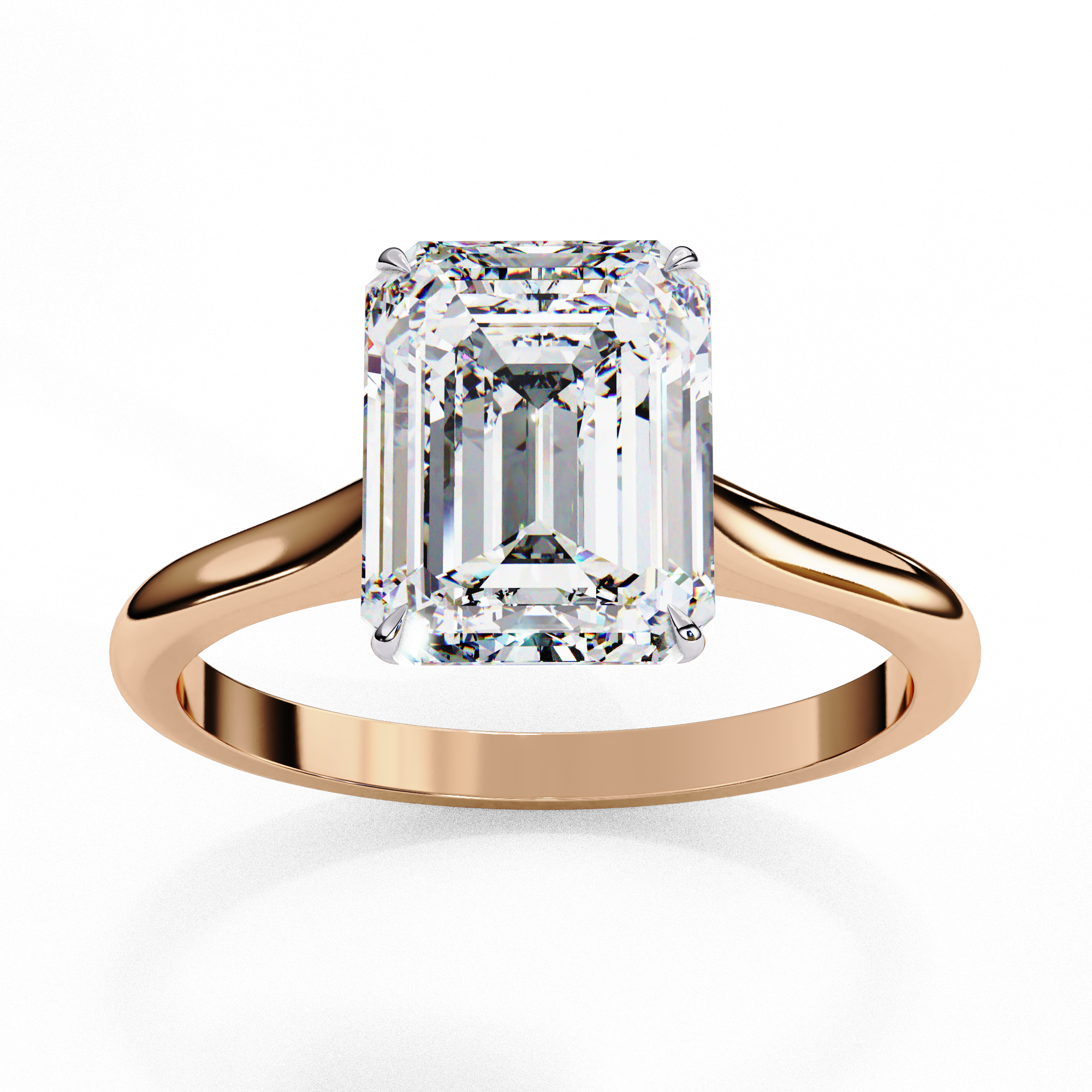 Lily Solitaire Ring