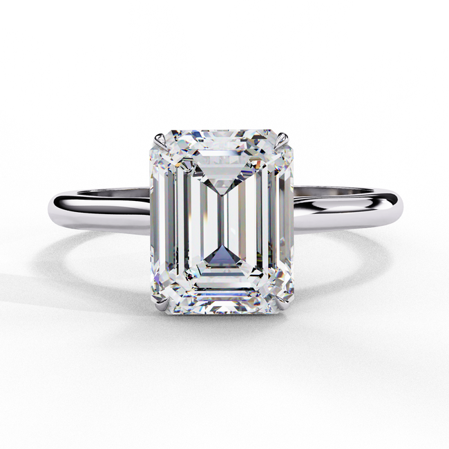Lily Solitaire Ring